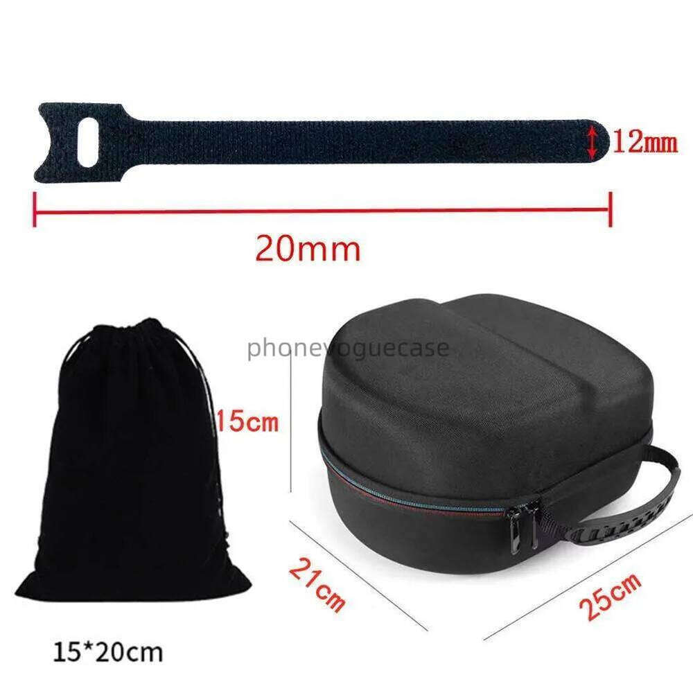 3D Glasses Portable Storage Bag Oculus Quest VR Headset Shockproof Virtual Reality Travel Carrying Case For Questquest 2 Accessories 221107