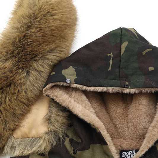 Fashion Autumn Winter New Man Tide Camouflage American Vintage Style Hooded Thicken Cotton Jackets Women Cotton Coat Parkas Y251125