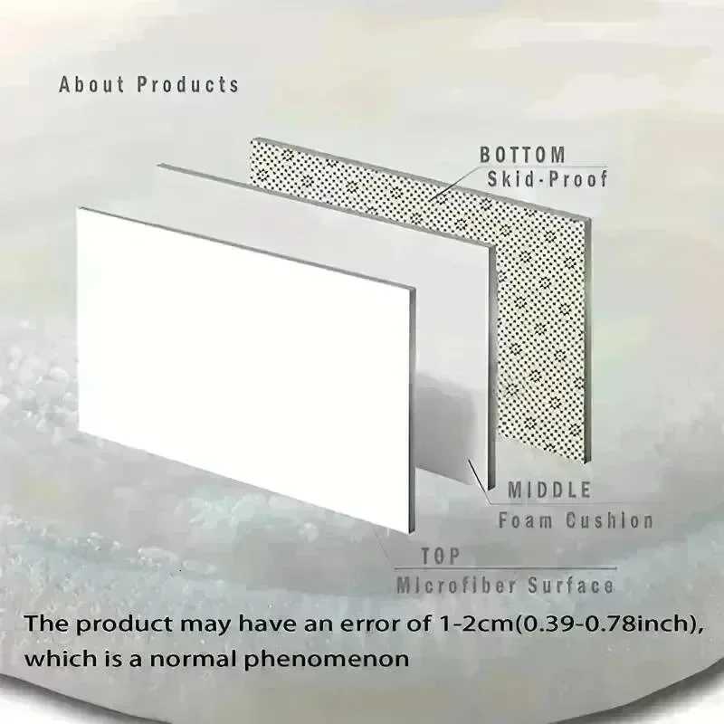 Christmas Day Carpet Black Santa Claus Christmas Gift Christmas Decoration Creative Christmas Door Mat Home DecorationM251126