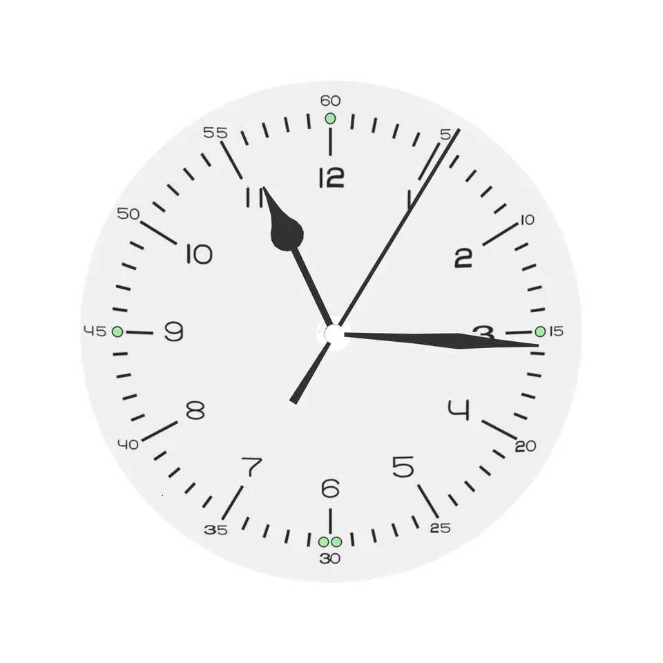 Minimst Bauhaus White Wall Clock Room Decoration Silent Round Clock for Bedroom Living Kitchen Home C251126