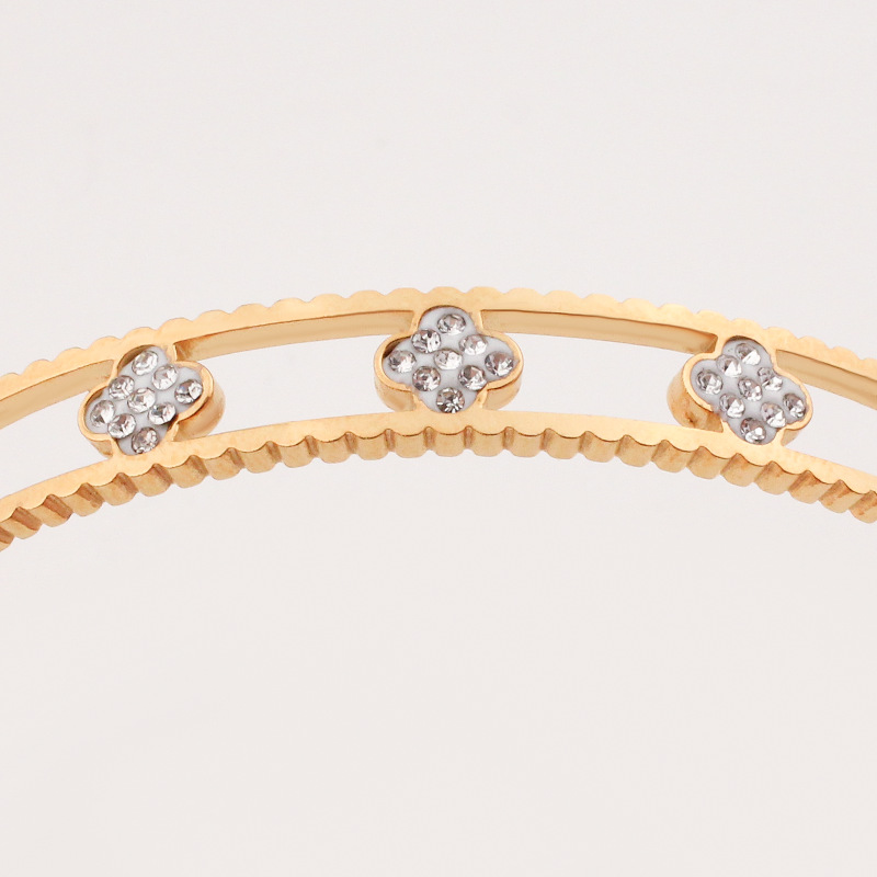 designer bracelet women luxury jewelry gold mens bracelet designer silver bracelet men love bracelet bangle bracelets Hollow-out buckle bracelet for w - view 6
