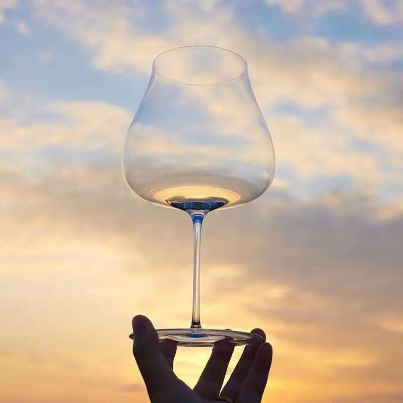 BurgundyWhite Wine Glass Super ThinLight Sensory Tasting Crystal Elegant ChampagneGoblet Luxury Hand BlownDrinkware for Gift Box C251126