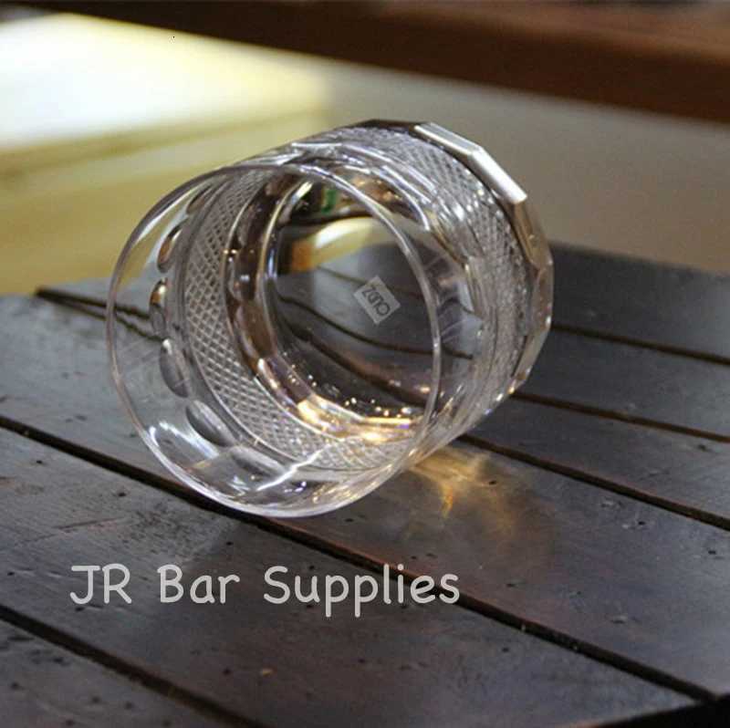 1PCS Old Fashioned Whiskey Glasses Excellent For Cocktail Bourbon Rocks Glassware 380ml Barware Pack of 2 C251126