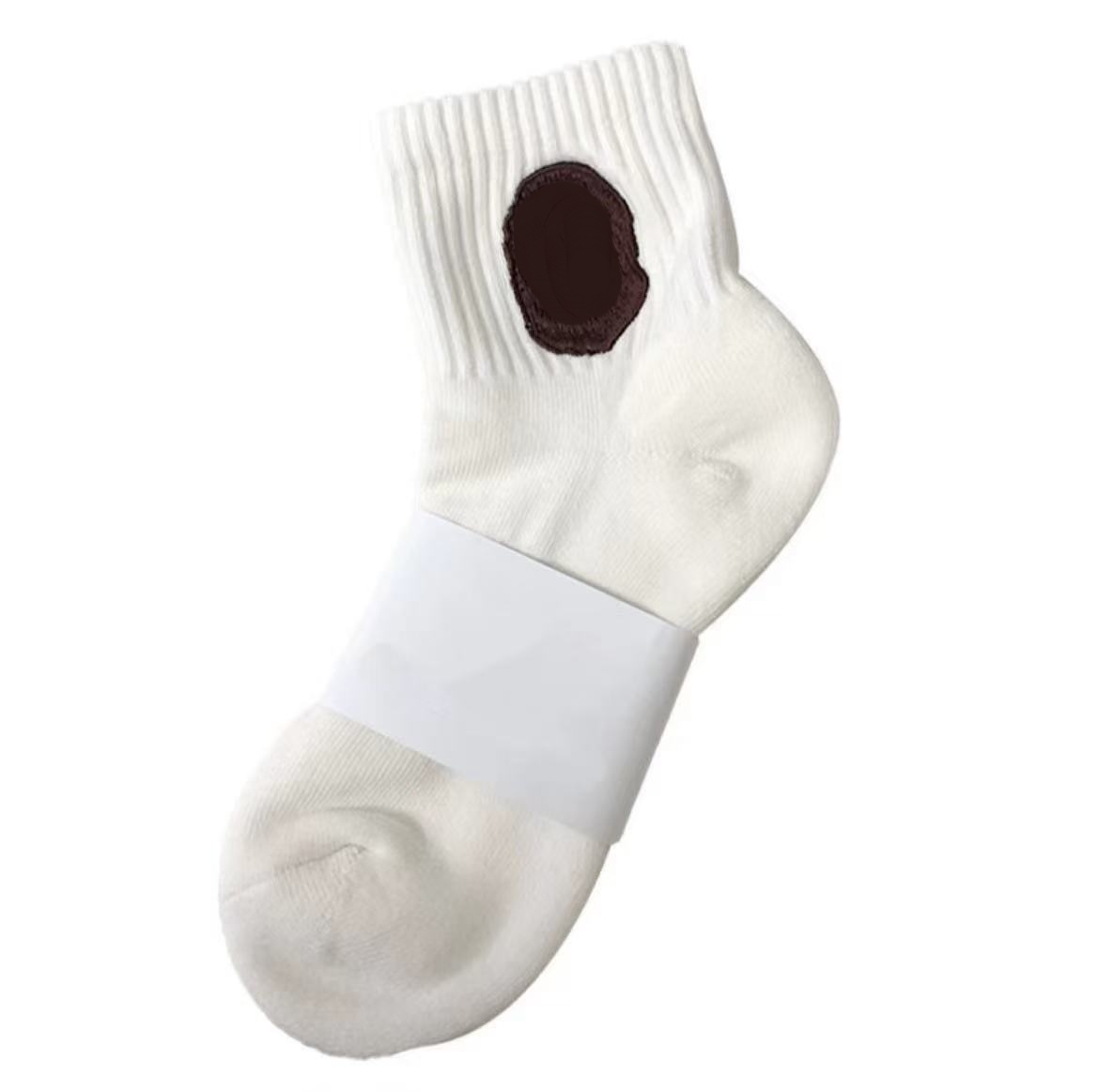 Men's Designer Bapelys Socks High Quality Fashion Versatile Knitted Embroidery Stocking Thick Warm Vintage Colorful Socks