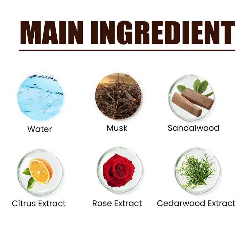 Chocolate Musk Vanilla Perfume SprayJasmine Orange Floral Fruit Scent Alcohol Free Non Irritating FragranceLong-Lasting C251126