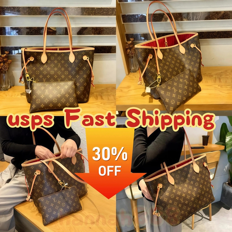 2025 Top 2pcs/set Luxurys Designers Bags Women shoulder bag Messenger bags Classic Style Fashion Shoulder Lady Totes handbags purse walletsss