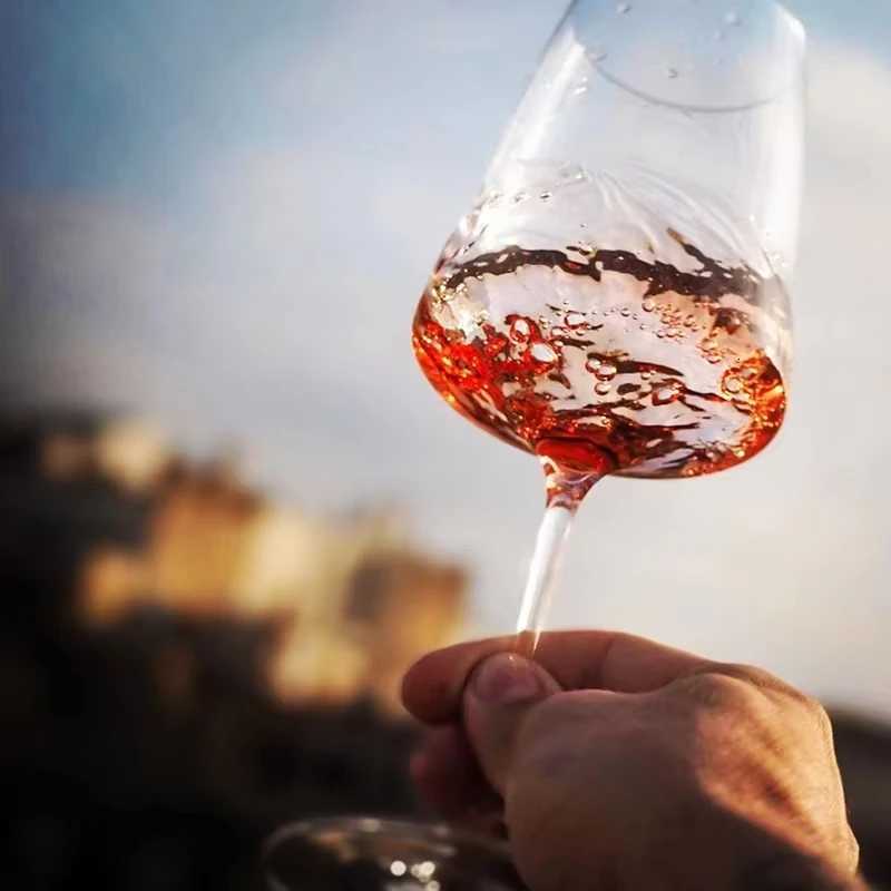 Josephinen Style Luxury Superior Quty Crystal Wine Glass 05mm Extremely Thin Handmade Flawless Champagne Cup C251126