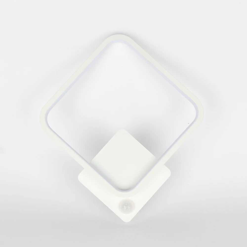 15W LED Wall Light With Human Motion Sensor Aluminum AC220-240V For Indoor Living Room Bedroom Corridor Staircase Aisle Lighting M251126