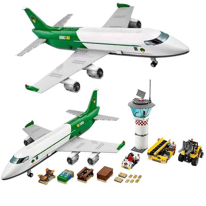 Compatible Brands Brick Sets City Series Building Blocks Cargo Terminal Aircraft Passenger Airplane MOC Toys Kids GiftT251126 - view 5
