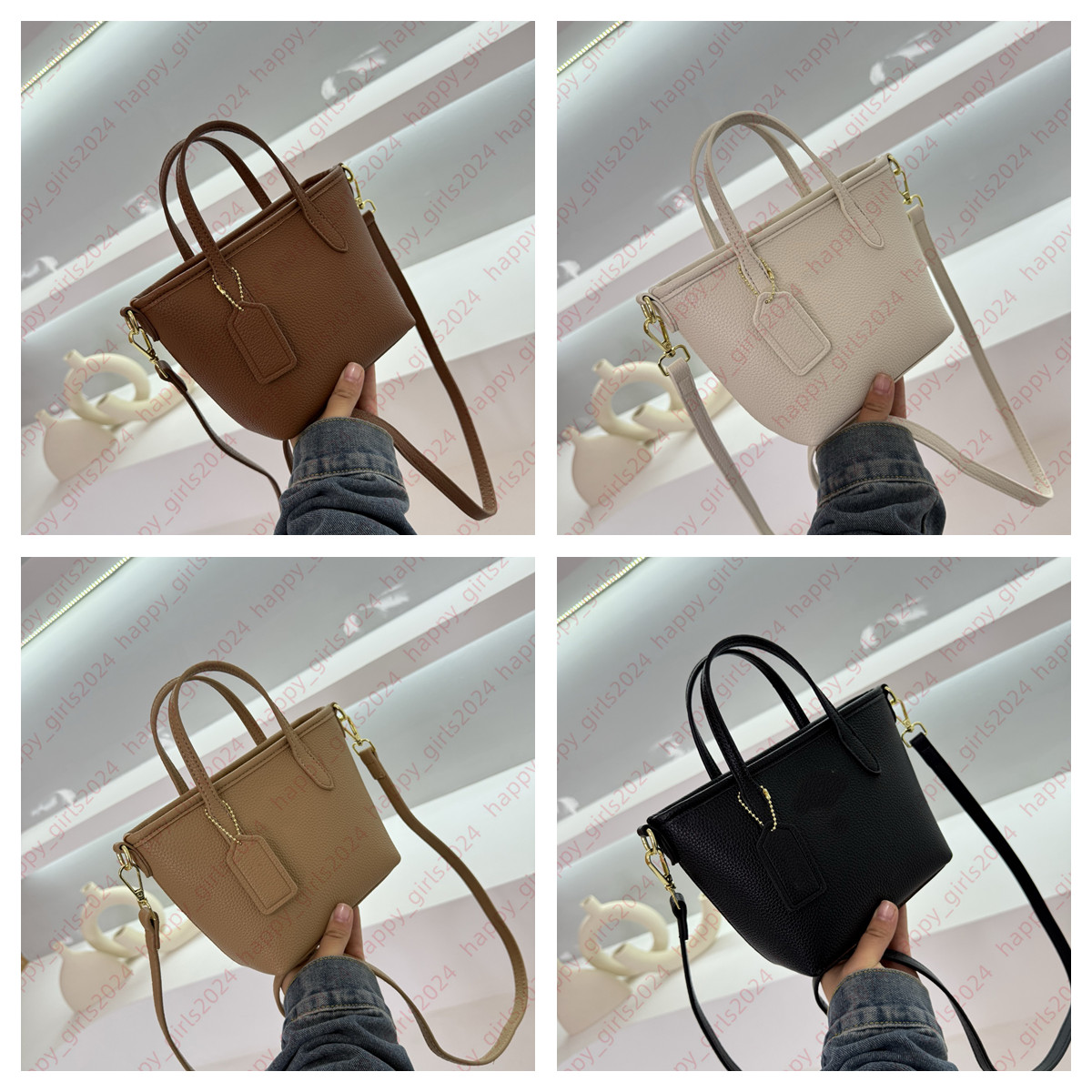 luxury designer bag 2025 New Leather Shopping Bag Designer City Mini Tote Handbag For Women Crossbody Purse Shoulder Bag Sacoche Satchels Clutch Wallet Backpack Bag