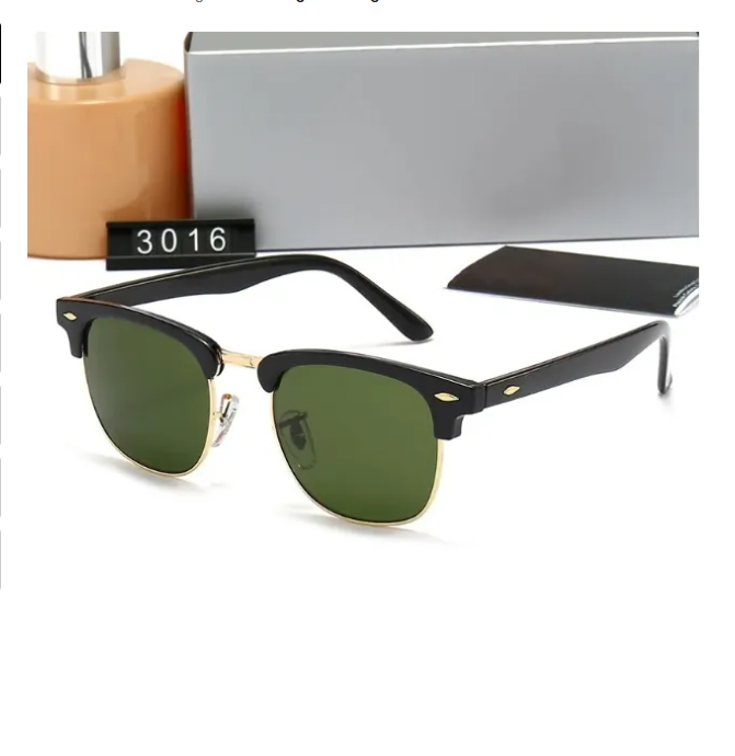 Classic Designers sunglasses Luxury designer Men car glasses for woman luxurys Rletter UV400 Eyewear Frameless mens sunglasses Brand Sun Glasses 3016