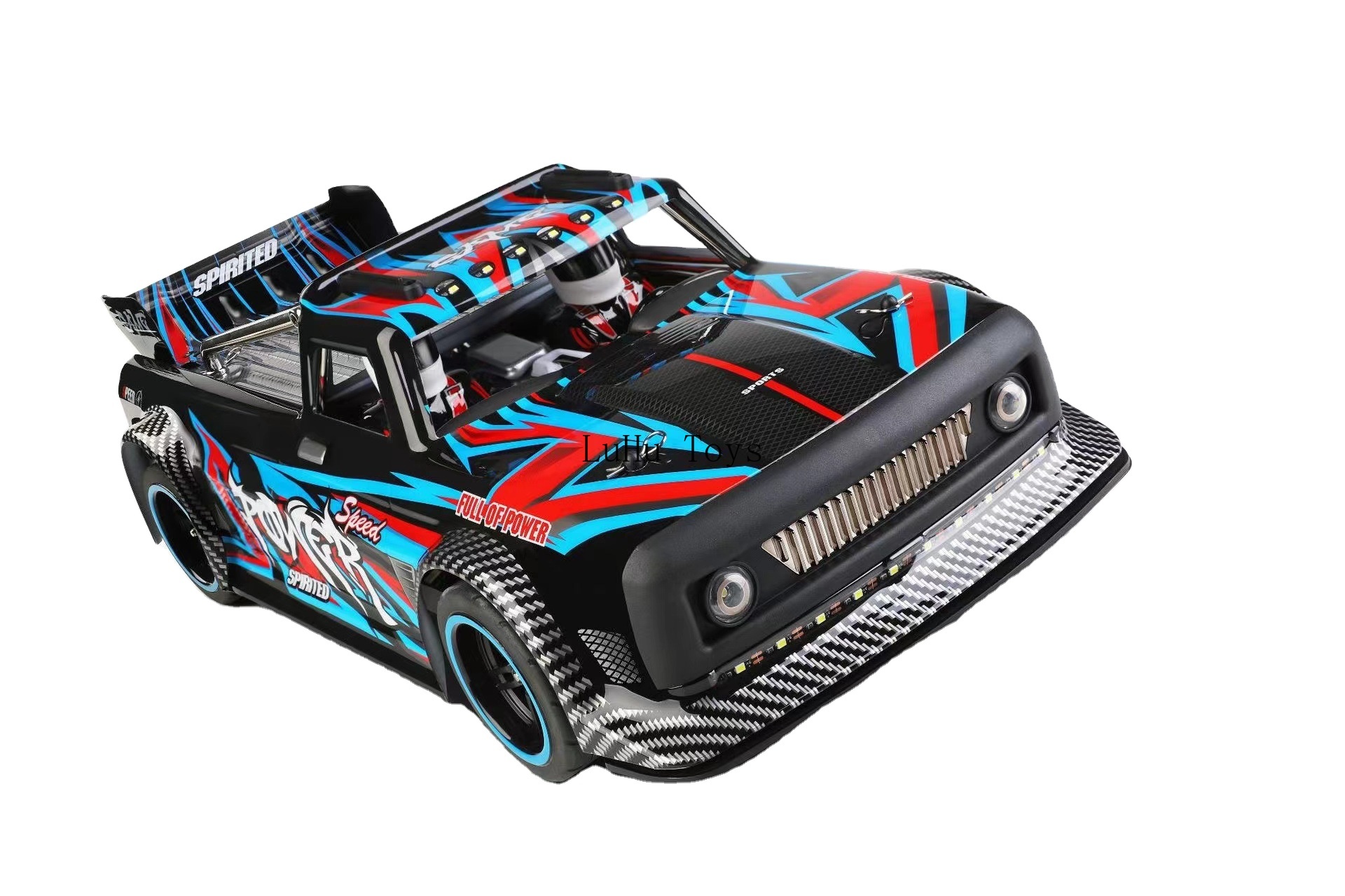 luhu RC New Product 1:10 Electric Remote Control Four-wheel Drive Brushless Flat Race WL 104072 Drift High-speed Car Model Toy
