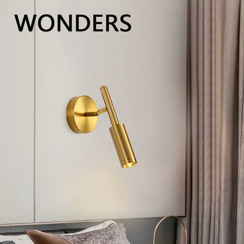 Retro Style Nordic Rotatable Wall Lamps Metal Material LED COB Lightings Sconce Bedroom Decoration Hotel Bedside Reading Lustres M251126