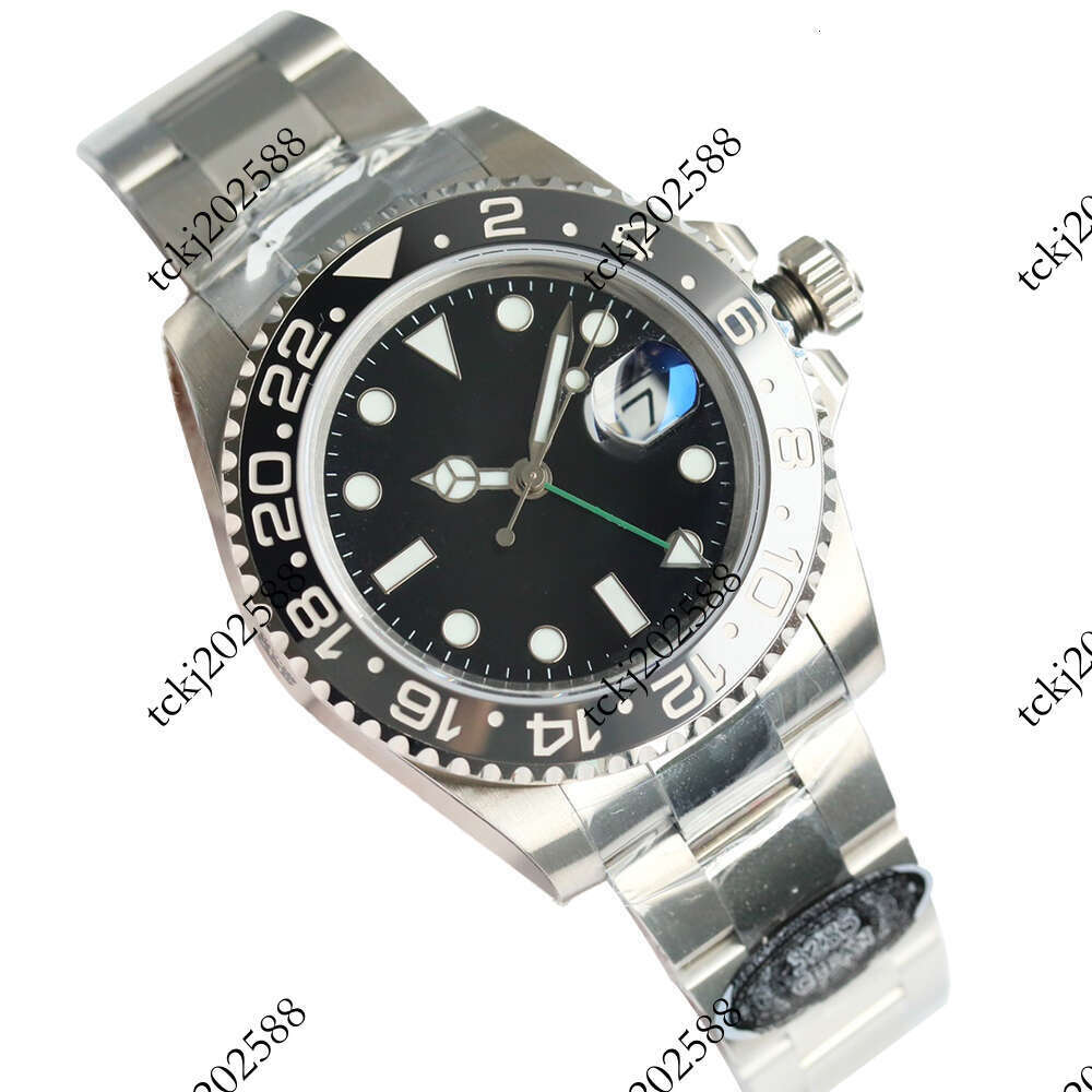 Iced Out Fashion Watch Mechanical Movement Glass 10ATM Casual Luminous Water Resistant high quality Watches For Men