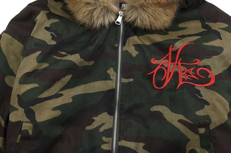 Fashion Autumn Winter New Man Tide Camouflage American Vintage Style Hooded Thicken Cotton Jackets Women Cotton Coat Parkas Y251125