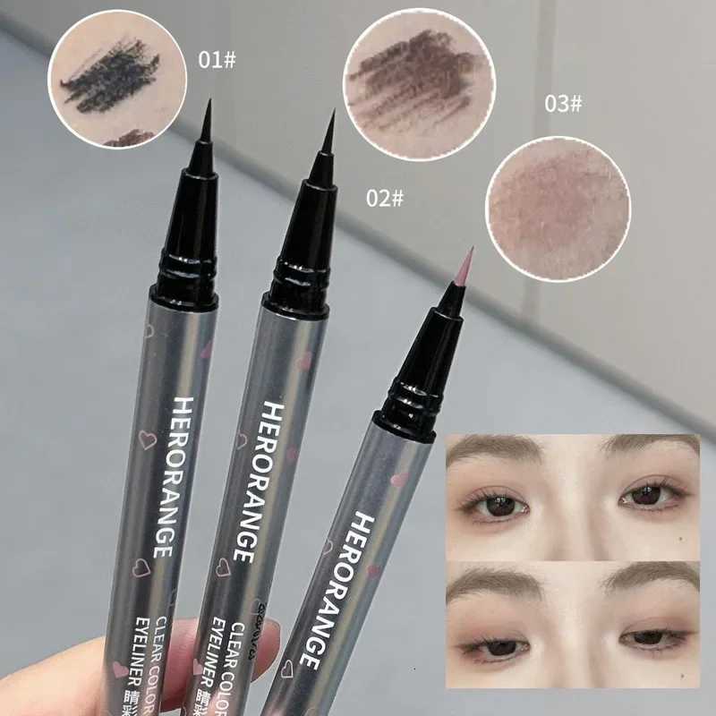 Slim Eyeliner Pencil Lying Silkworm Pen Quick-dry Smudge-proof Eye Liner Pen Waterproof Lasting Smooth Eyeliner Eyes CosmeticsT251126