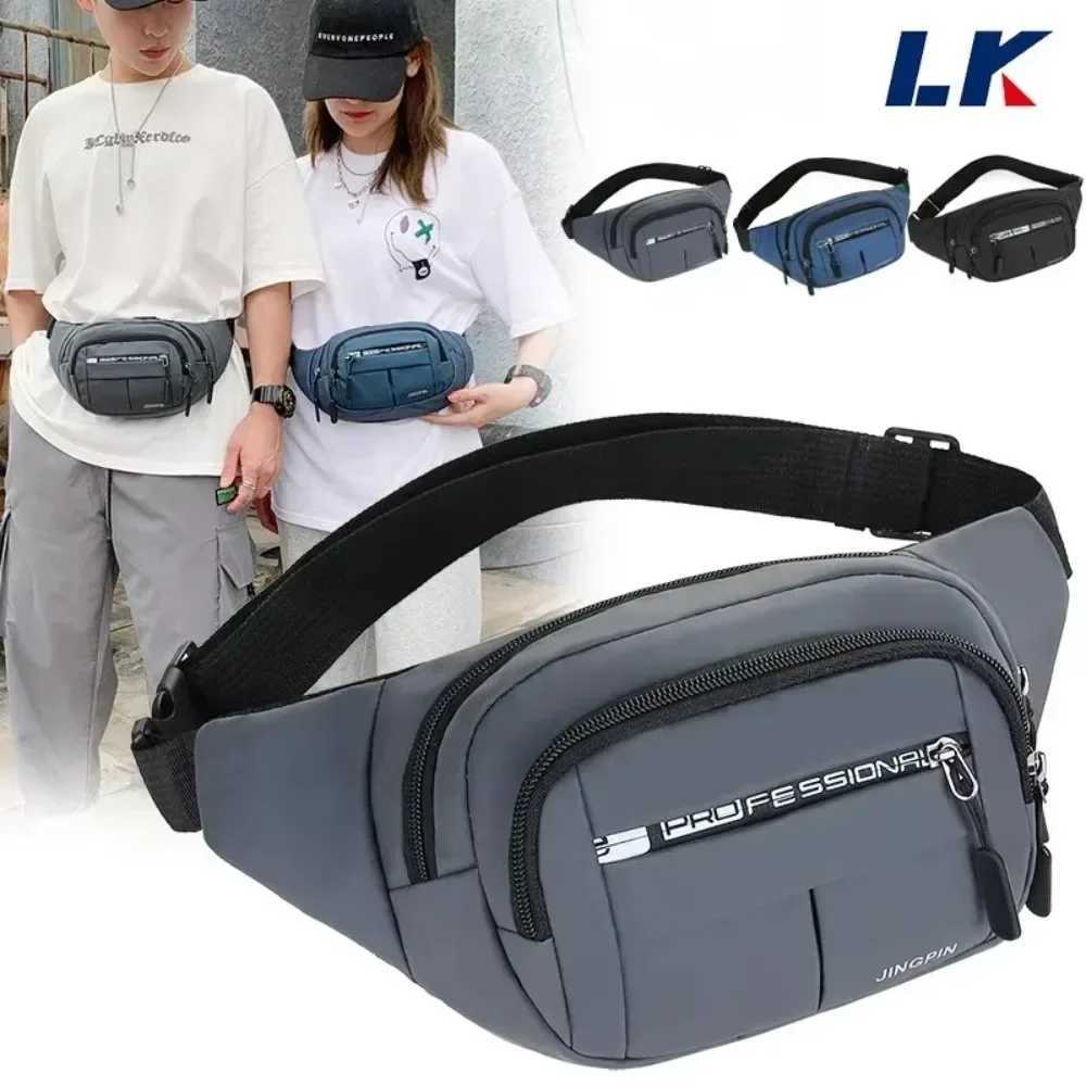 1Pcs Multifuctional Waist Bag for Men Belt Bag Waist Pack Male Outdoor Travel Sports Man Belt Pouch Fashion Men Women Funny PackT251126