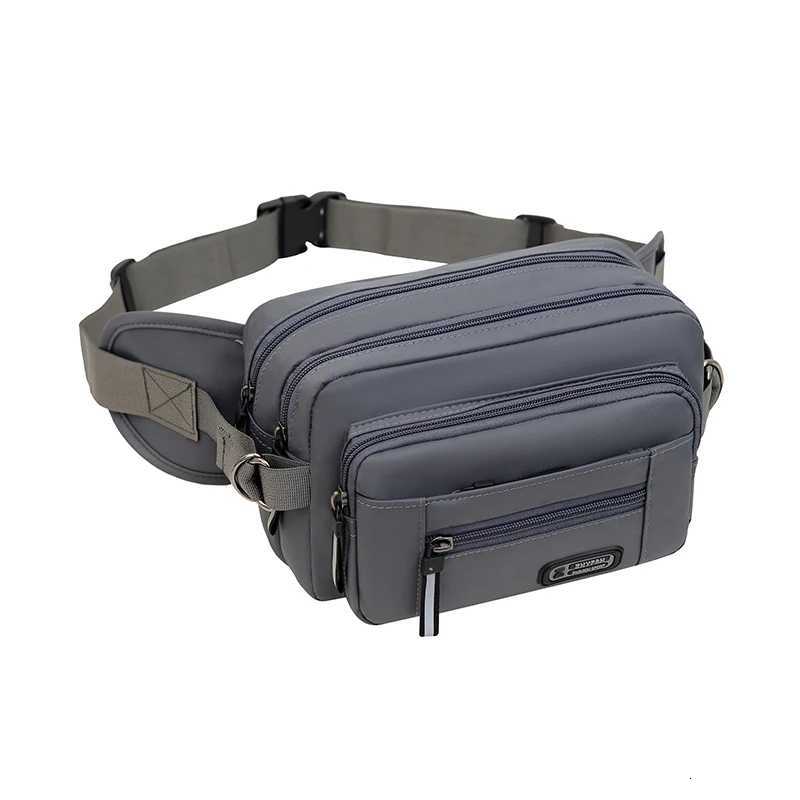 Mens waist bag multifunctional toolkit wear-resistant mobile phone bag running bag leisure outdoor sports waist bag large cT251126