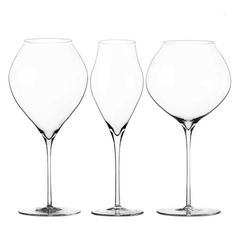 850/770ML Hand Blown Crystal Ultra Thin Champagne Burgundy Wine Glass Home High Value Glass Red Wine Glass C251126