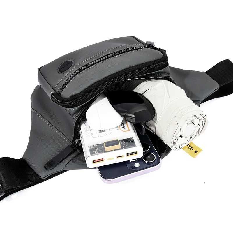 Unisex Waterproof Waist Bag Pack Male Belt Pouch Ladies Kangaroo Hip Phone Work Purse - Travel Gear for Men and WomenT251126