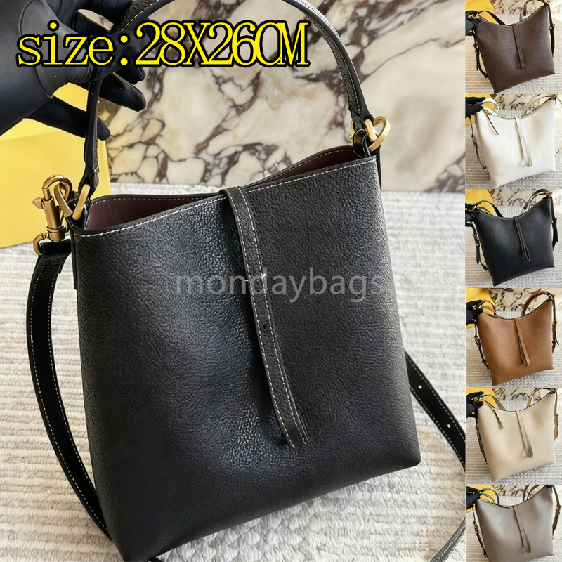 Cowhide leather bag, trendy high-quality single shoulder crossbody bag, women's bag, fashionable casual tote bag, can be carried on one shoulder, luxury bag