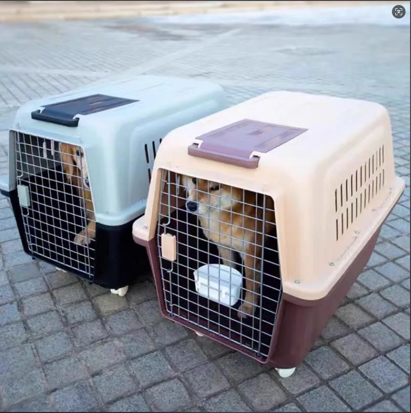 Cat Dog with WheelsExpandable Rolling Pet Carrier on Wheels Telescopic Handle and Shoulder Strap Travel Carriers for 18lbs Small Dogs Cats Free shippi