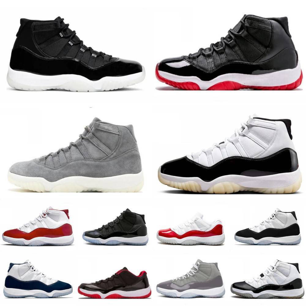 Trainers J11 11 Cherry Jubilee Sports Shoes Men Women 11s Bred Sail COOL GREY Space Jam Cool Cement 45 Outdoor Basketball Shoe Retroes Grey Unc Gamma Blue Sneakers K88
