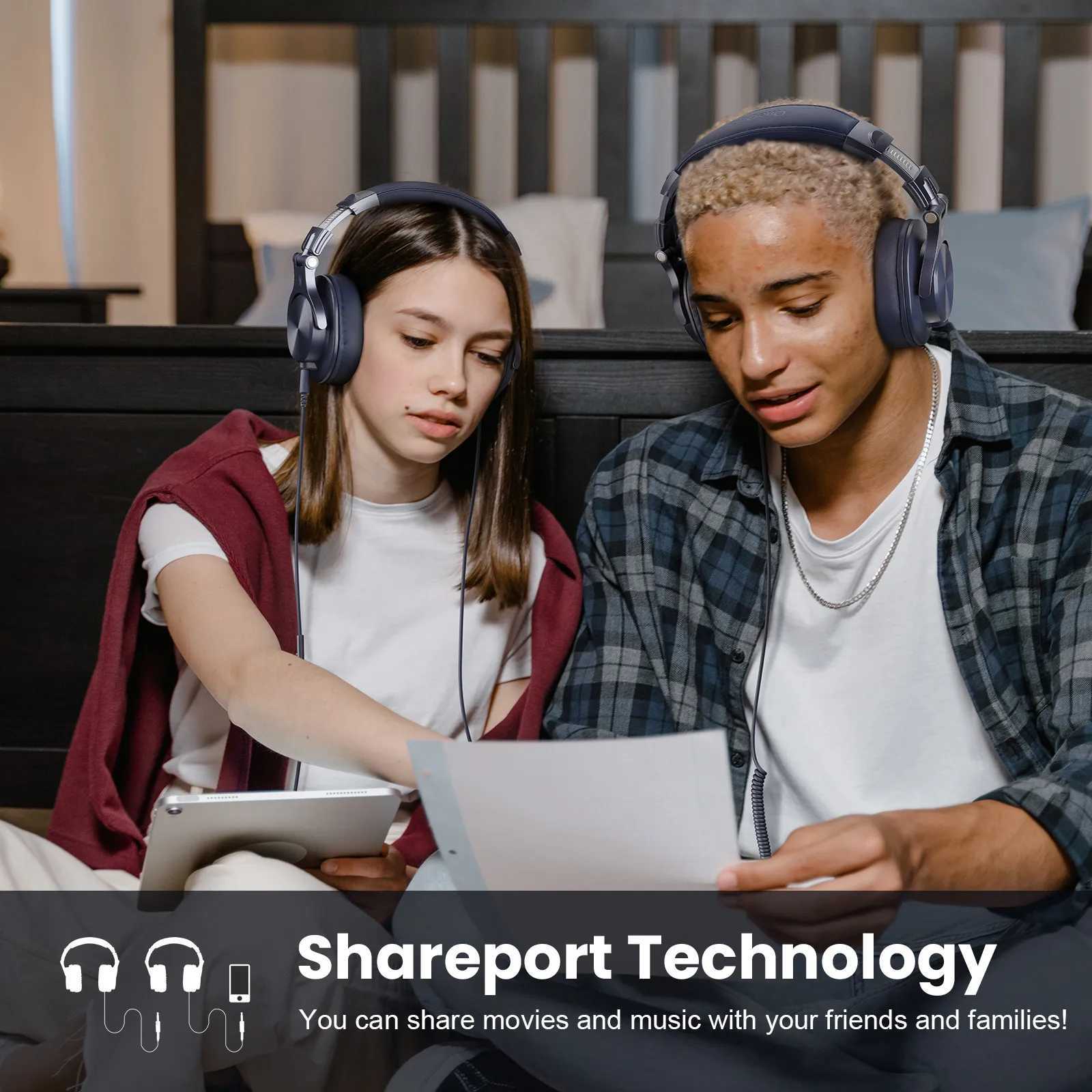 Oneodio A71 Wired Headphones For Computer Phone With Mic Over Ear Stereo Hi-Res Headset Studio Headphone For Recording MonitorM251126