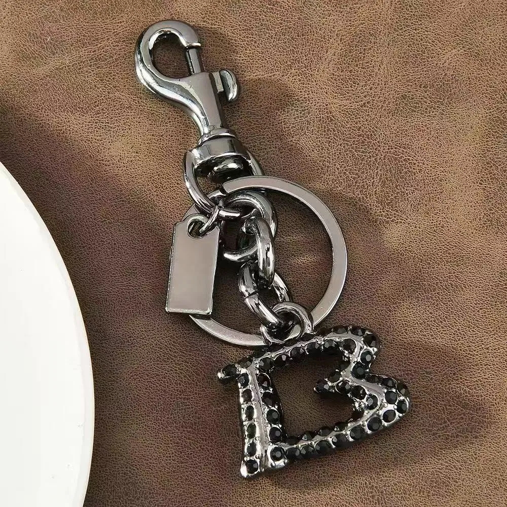 bag Letter Co ch Keychain alloy luxury Keychains Metal Holder Car Keyrings Key Chain Fashion Accessories cherry purse charm