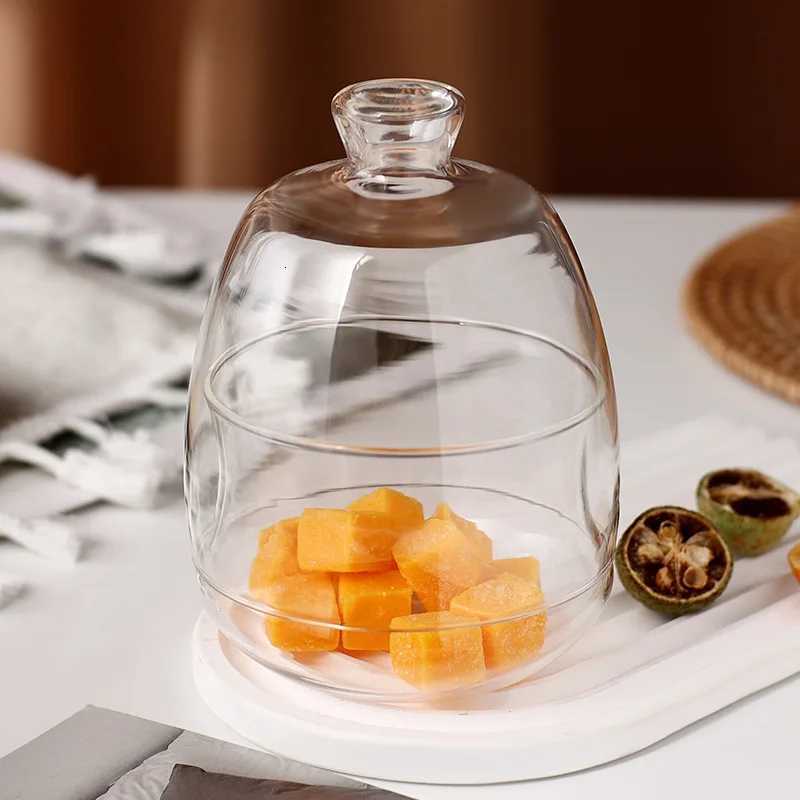 JMY - High borosilicate glass airtight jar with lid sugar container tea caddy coffee shop storage container high temperature Y251126