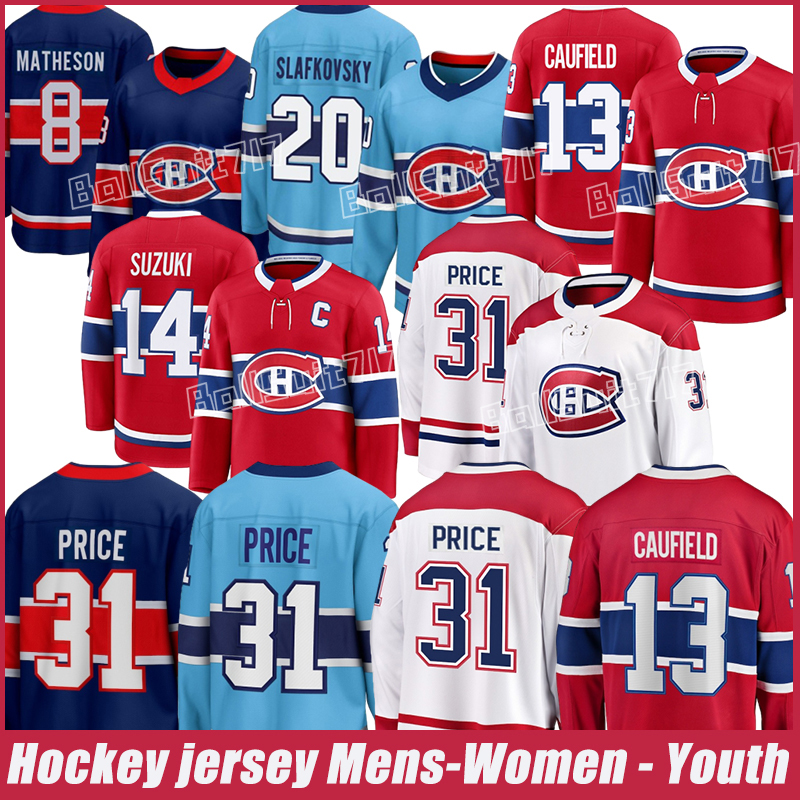 #14 Nick Suzuki Montrealcity CanadiensS jersey #13 Cole Caufield #93 Cole Caufield #48 Lane Hutson Arber Xhekaj Noah Dobson Juraj Slafkovsky Hockey Jerseys