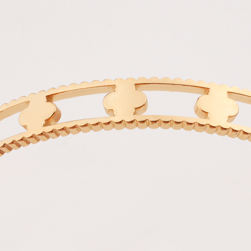designer bracelet women luxury jewelry gold mens bracelet designer silver bracelet men love bracelet bangle bracelets Hollow-out buckle bracelet for w - view 7