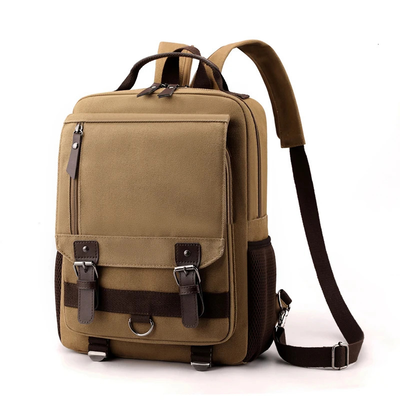 Canvas Retro Backpa… - image