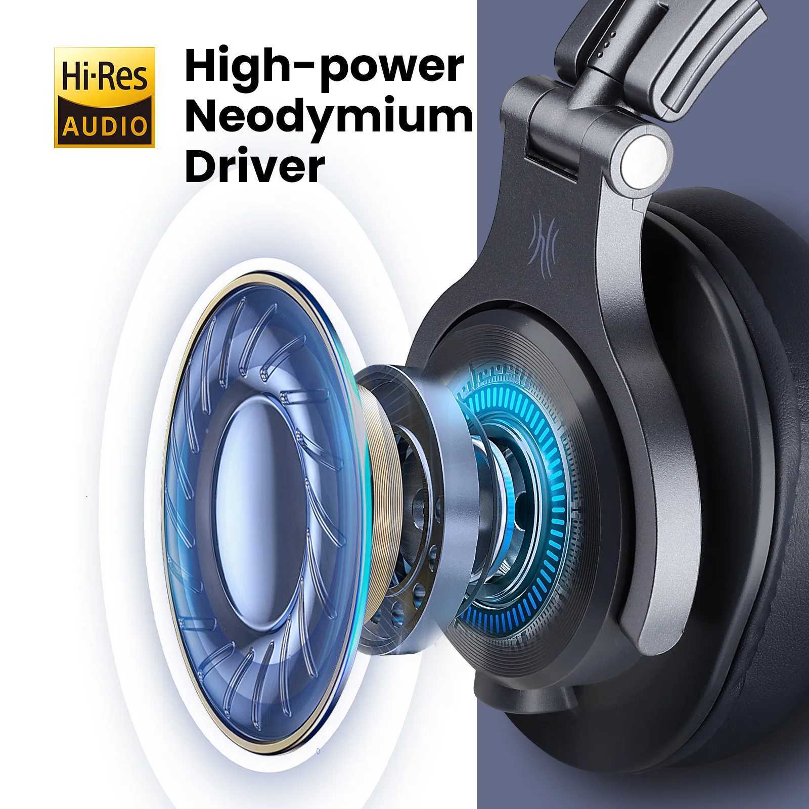 Oneodio A71 Wired Headphones For Computer Phone With Mic Over Ear Stereo Hi-Res Headset Studio Headphone For Recording MonitorM251126