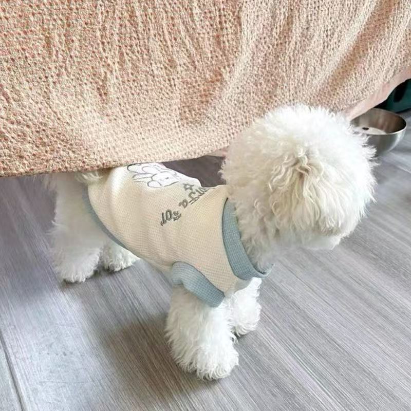 T00392 Pet dog clothes summer thin Teddy Bichon Pomeranian anti-hair loss small puppy summer cat vest