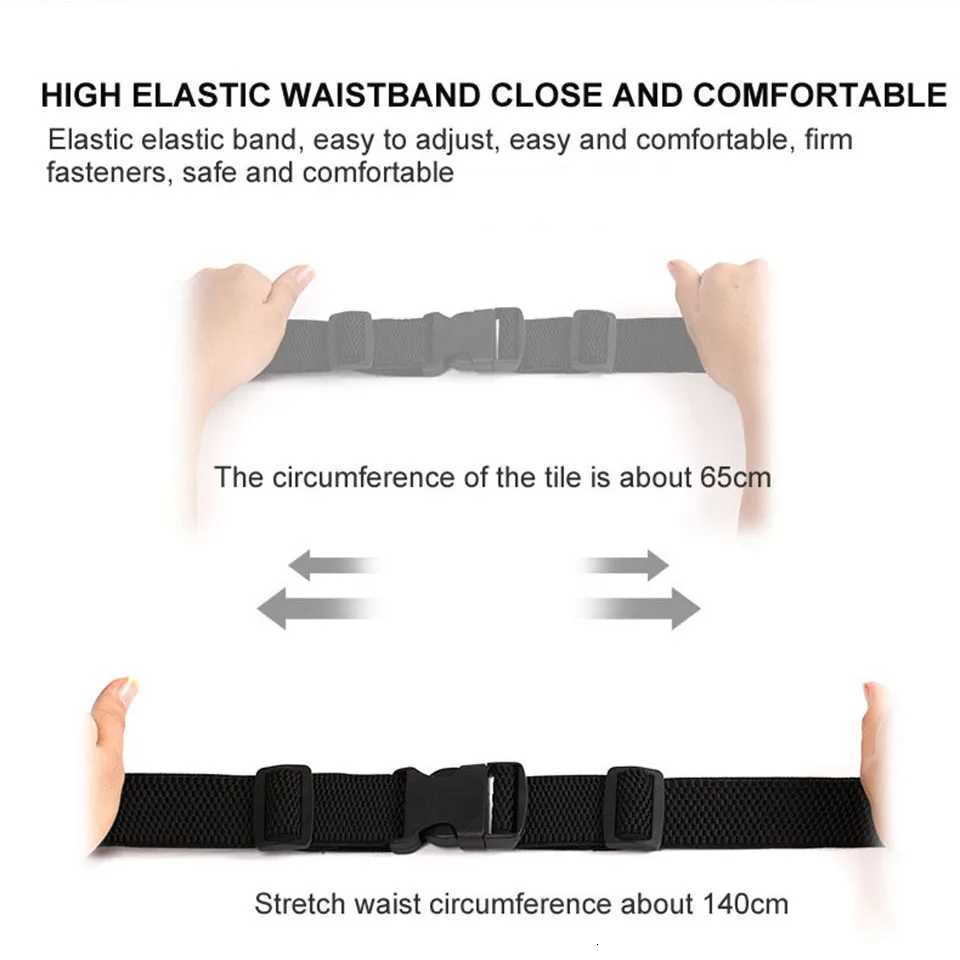 KoKossi Sports Running Mobile Waist Bag Invisible Waist Bag Ultra-thin Waterproof Waist Bag 6-Inch Mobile Phone Bag Woman MenT251126