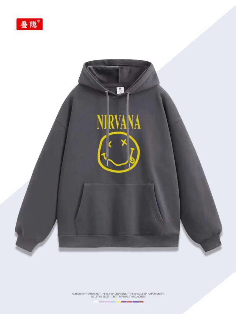 Fashion Anime Lonely Rock Nirvana Band NIRVANA Hooded Sweater Y251125