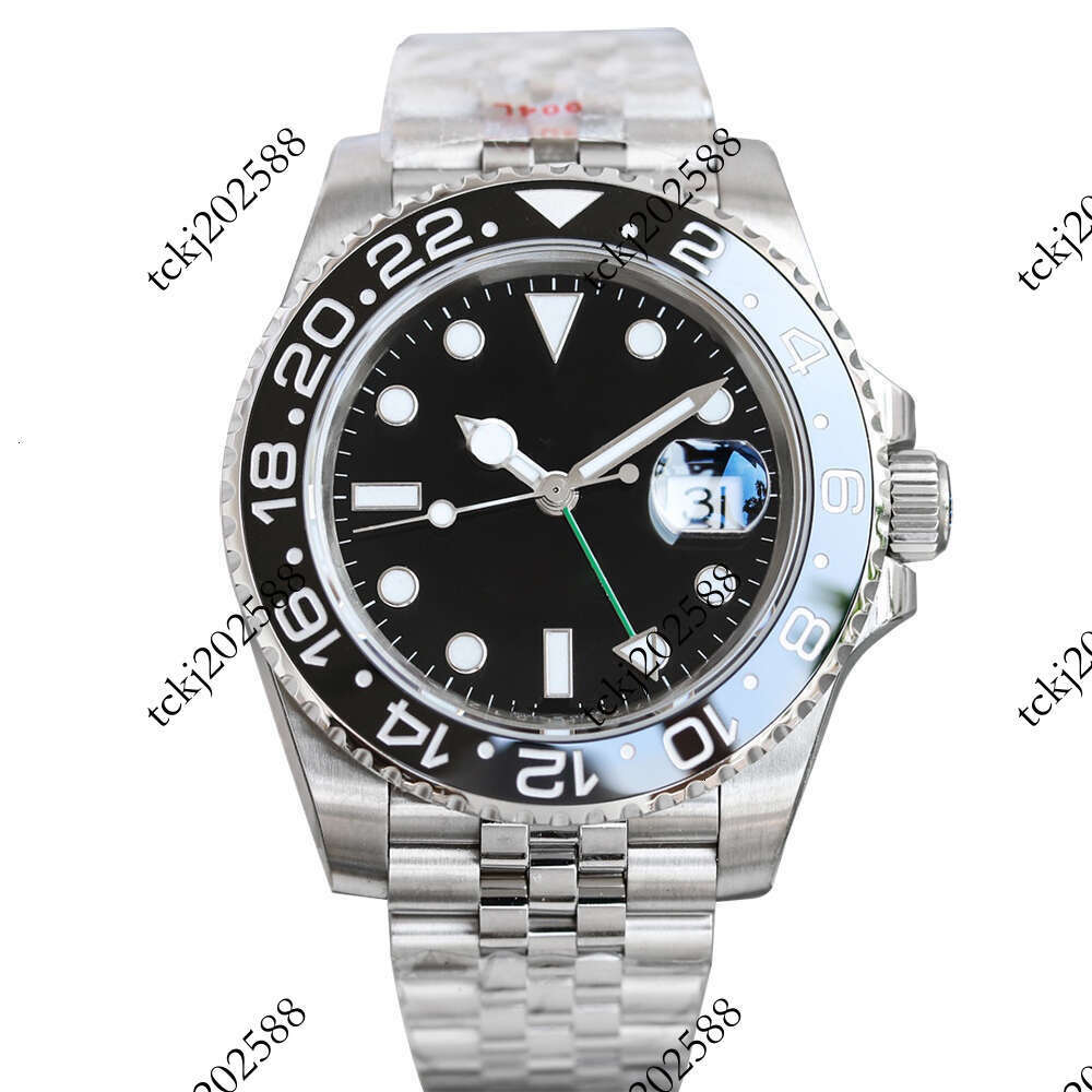 Iced Out Fashion Watch Mechanical Movement Glass 10ATM Casual Luminous Water Resistant high quality Watches For Men