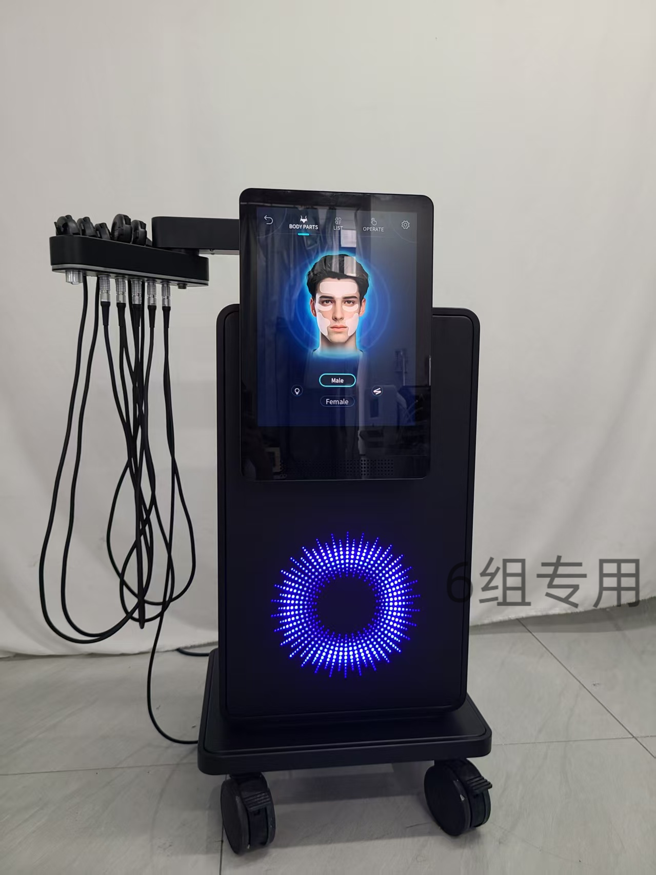 Myoslim Ems Magnetic Face Slimming Beauty Instrument, Lifting, Firming and Wrinkle Removal, Beauty Salon Uses Facial Shaping, Lifting and Firming Mass