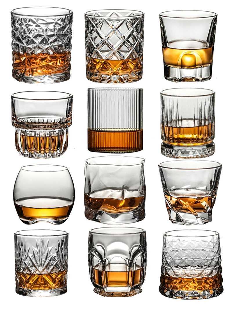 Whiskey GlassesScotch GlassesOld Fashioned Whiskey Glasses/Perfect Gift for Scotch Lovers/Style Glassware for Bourbon/Rum C251126