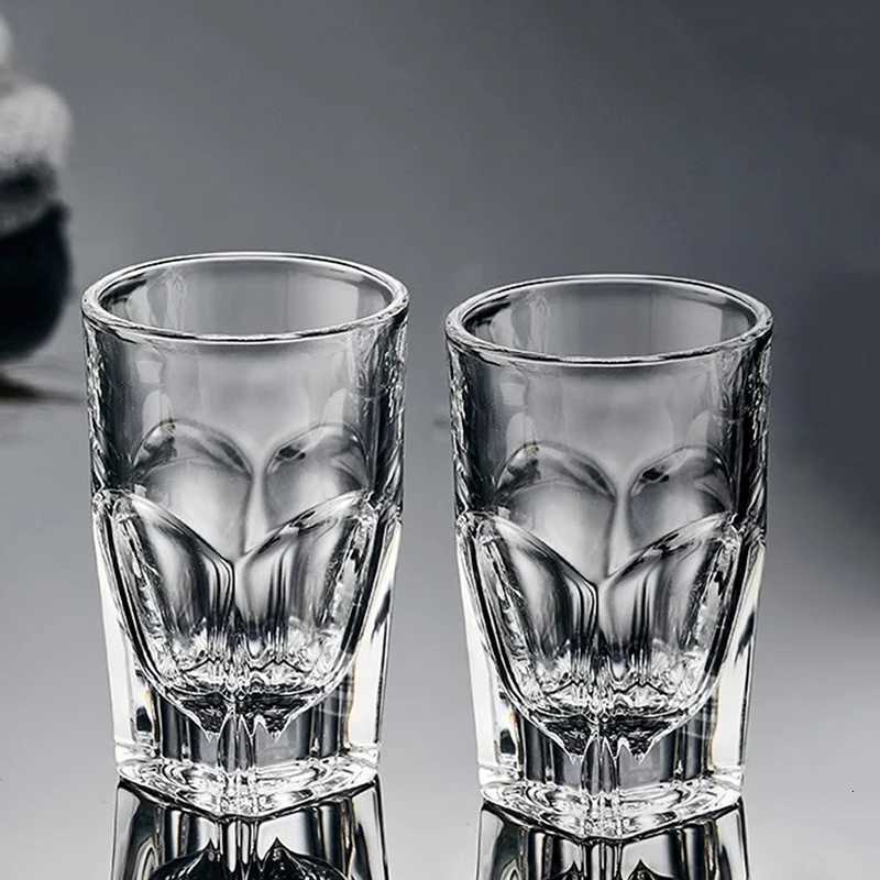 80ml/120ml/170ml Luxury Wine Glasses Transparent Shot Glass Bar Exquisite Whiskey Glass Party Vodka Bourbon Cups Cocktail Glass C251126
