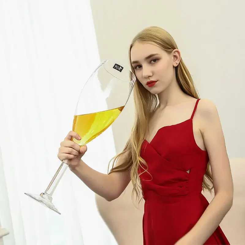 6000ml Life Size Wine Glass Beer Cup Champagne Glass Goblet Giant Cup C251126