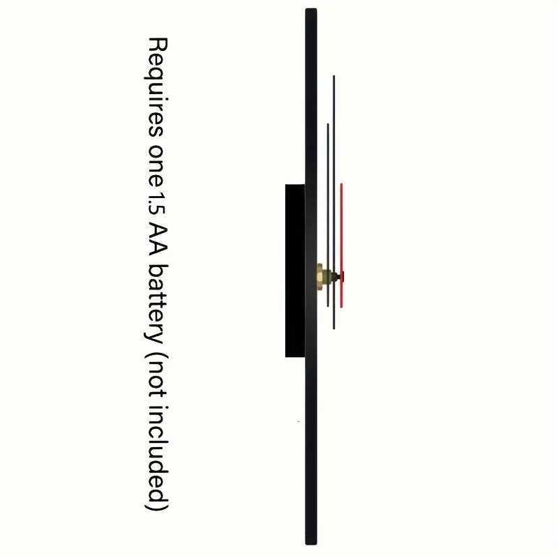 Billiard Ball Design Silent Acrylic Wall Clock - Modern Home Decor for Living Room Bedroom Kitchen Office - Unique Gift for V C251126