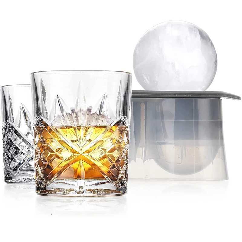 1PCS Whiskey Glass Old Fashioned Rocks Glasses Tumblers Glassware for Cocktail Scotch Bourbon Gin Voldka Brandy C251126