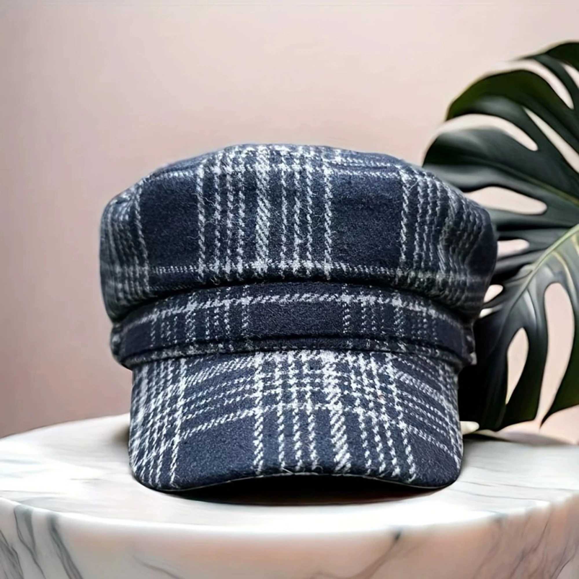 Stylish Women s Plaid Berets Hats for Chic Outdoor Adventures and Casual Daily Wear with a Vintage Twist J251125
