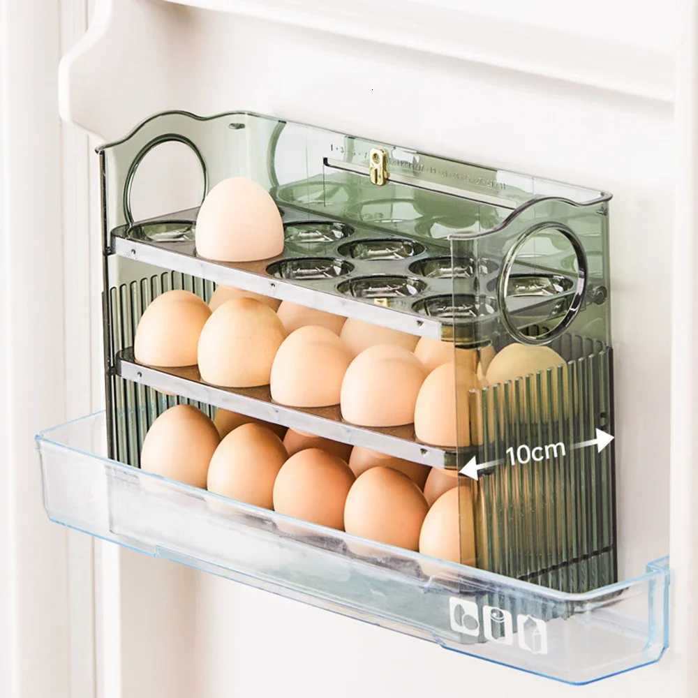 Hot Sell Kitchen Organizer Egg Organizer Storage Egg Storage Container for Refrigerator Egg Storage Box Y251126