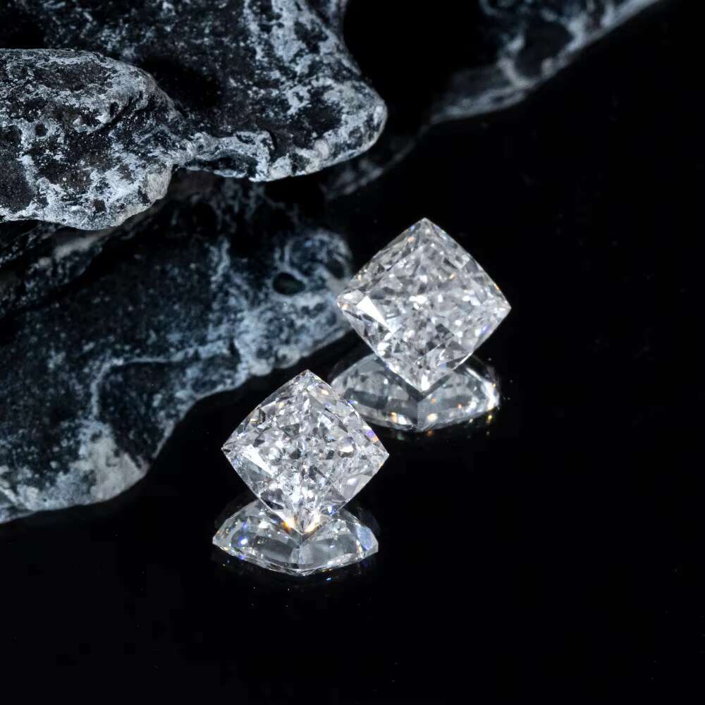 2CT IGI Cushion Cut White Diamond HPHT CVD Lab Grown Diamonds Loose Diamonds VS1