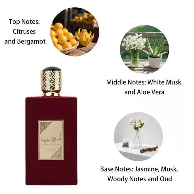Middle East Arab 100ml Latafa Arab Princess Perfume Unlock The Mysterious Charm and Unique Style of Arab Fragrances C251126