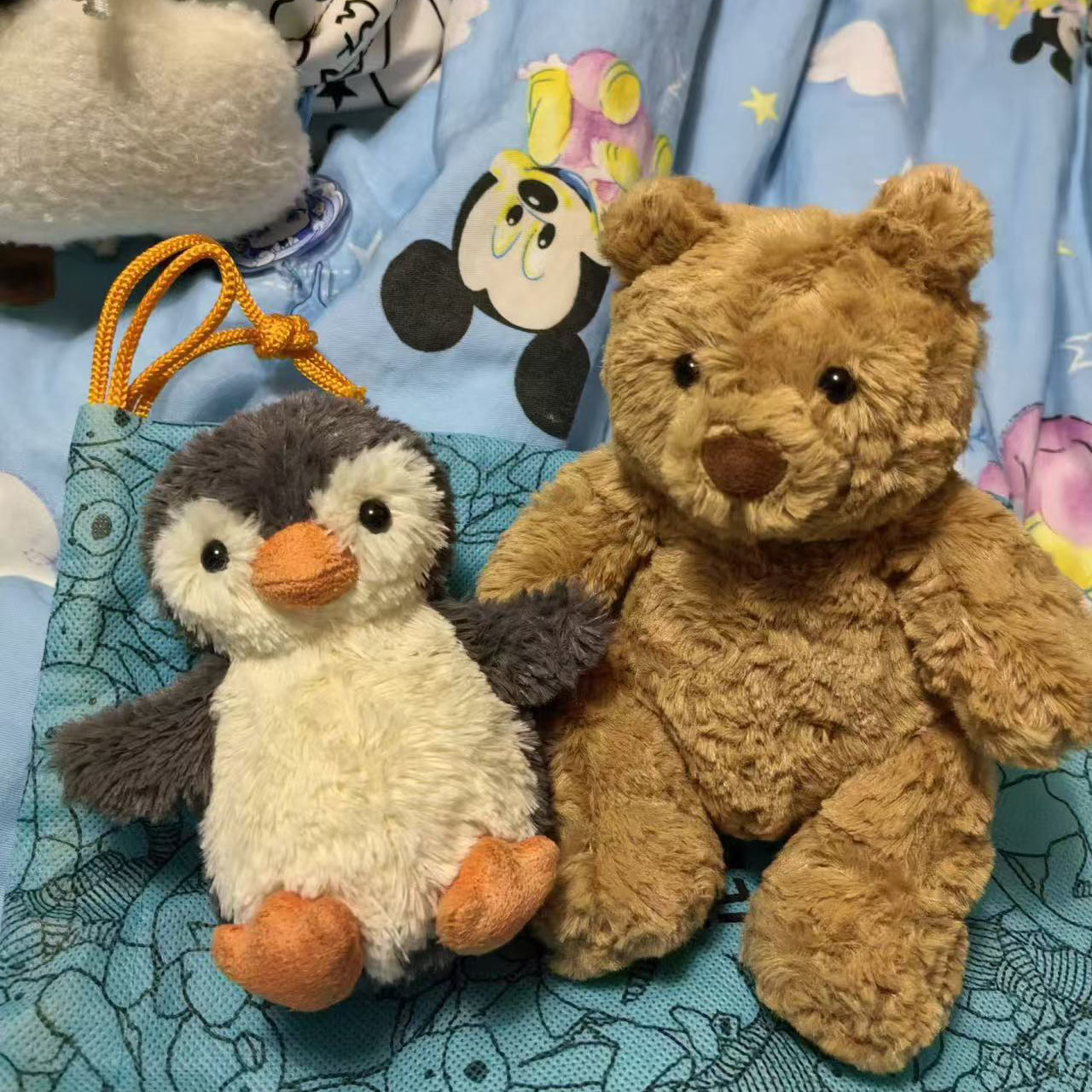 Toy 2025 Dolls Jally cat Plush Children's plush toys Bathrobe Outfit Stuffed Toy Bartholomew Bear 'Bumblebee' Soothing the Doll Gifts 88889