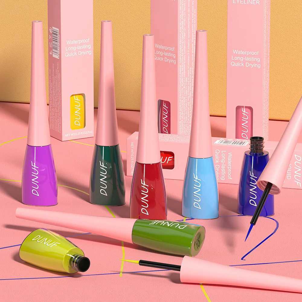DUNUF 1 Pcs Waterproof Long-Wearing Liquid Eyeliner - Smudge-Resistant Transfer-Proof Perfect For Creating Dramatic LooksT251126
